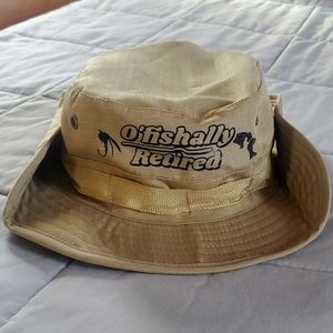 Men's "O'Fishally Retired" Boonie-style Fishing Hat  - Size L